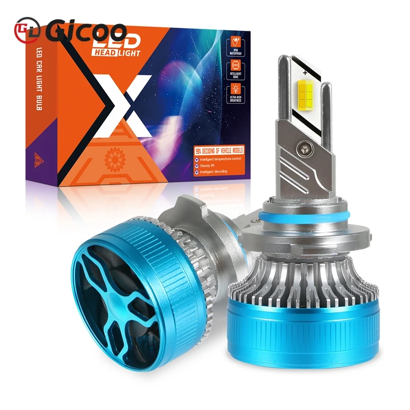

140W High Quality App Control 3000k to 6000k H11 LED Headlight Bulb Car LED Light Fog Lamp 9005 H1 H4 H7 9005 Led Light Bulb