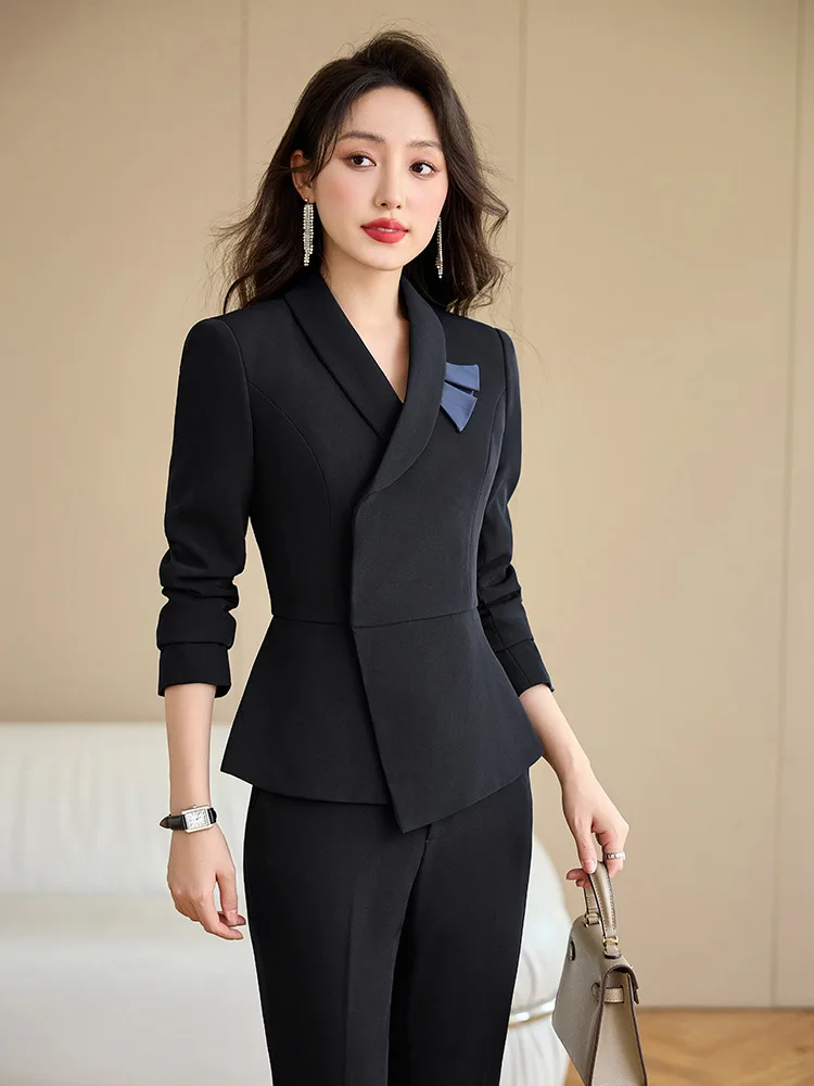 

Элитные профессиональные женские костюмы 2024: Новые весенне-осенние униформы, модная и элегантная рабочая одежда для салонов красоты