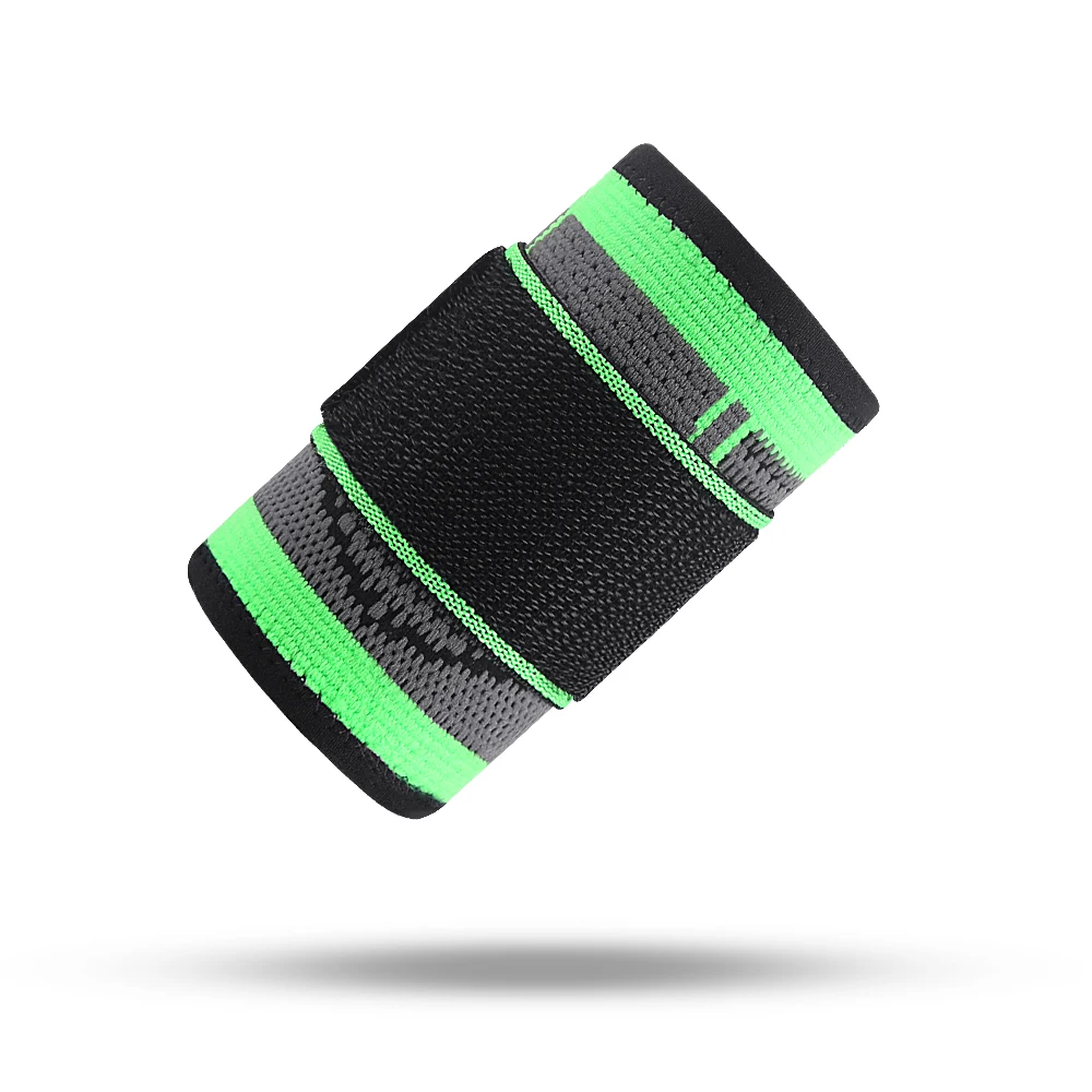 1 Piece Wristband Wrist Support Weight Lifting Gym Training Compression and Breathable Knitting Anti-sweat Fitness Wrist Protect