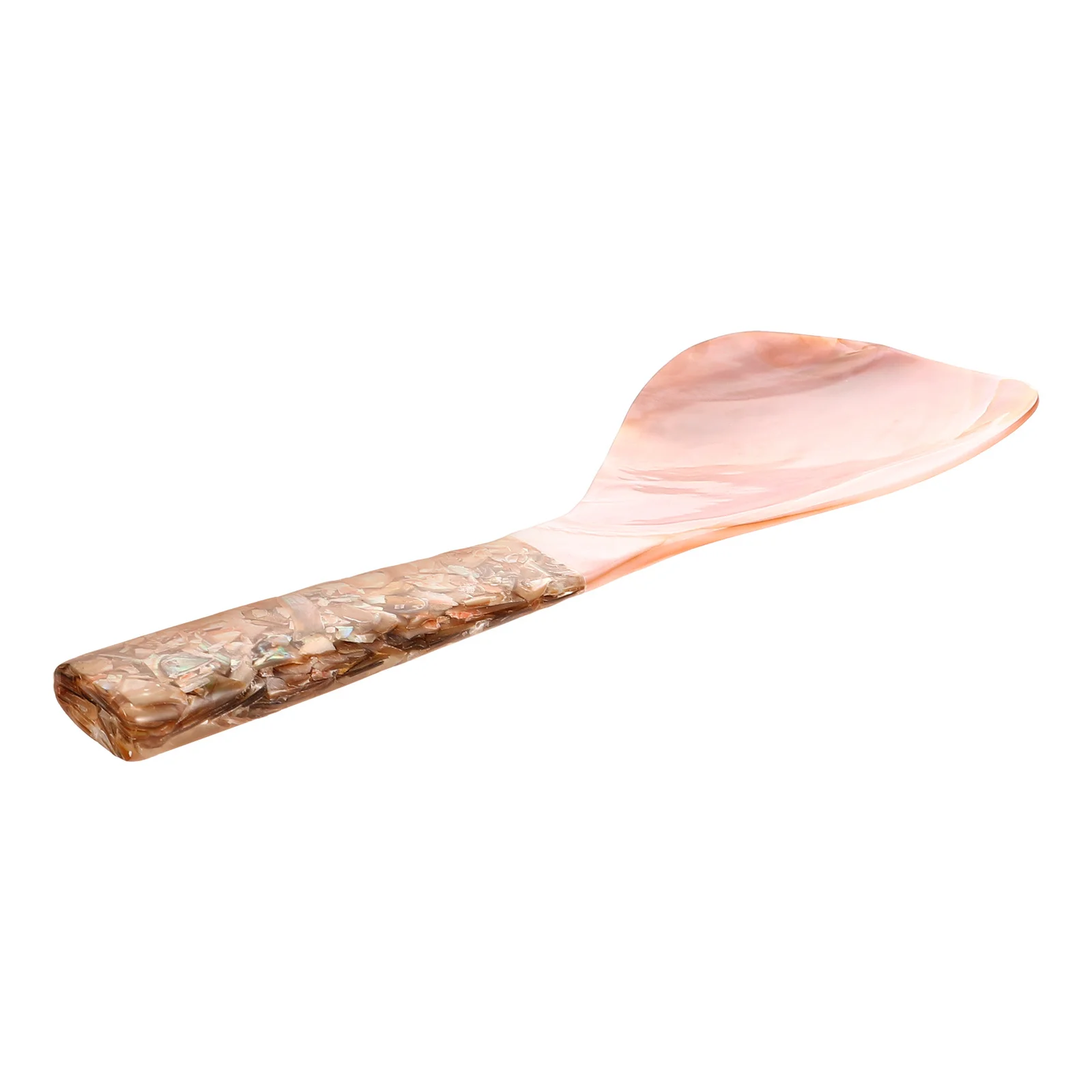 

Large Shell Rice Paddle Reusable Household Rice Scooper Easy Clean Kitchen Tool for Buffet Soup Porridge Serving