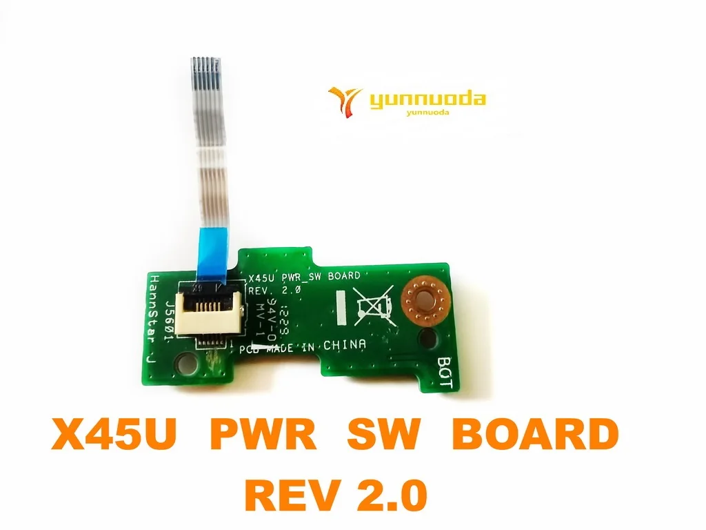 Original for  ASUS  X45U Power Button Board X45U  PWR  SW  BOARD  REV 2.0  tested good free shipping
