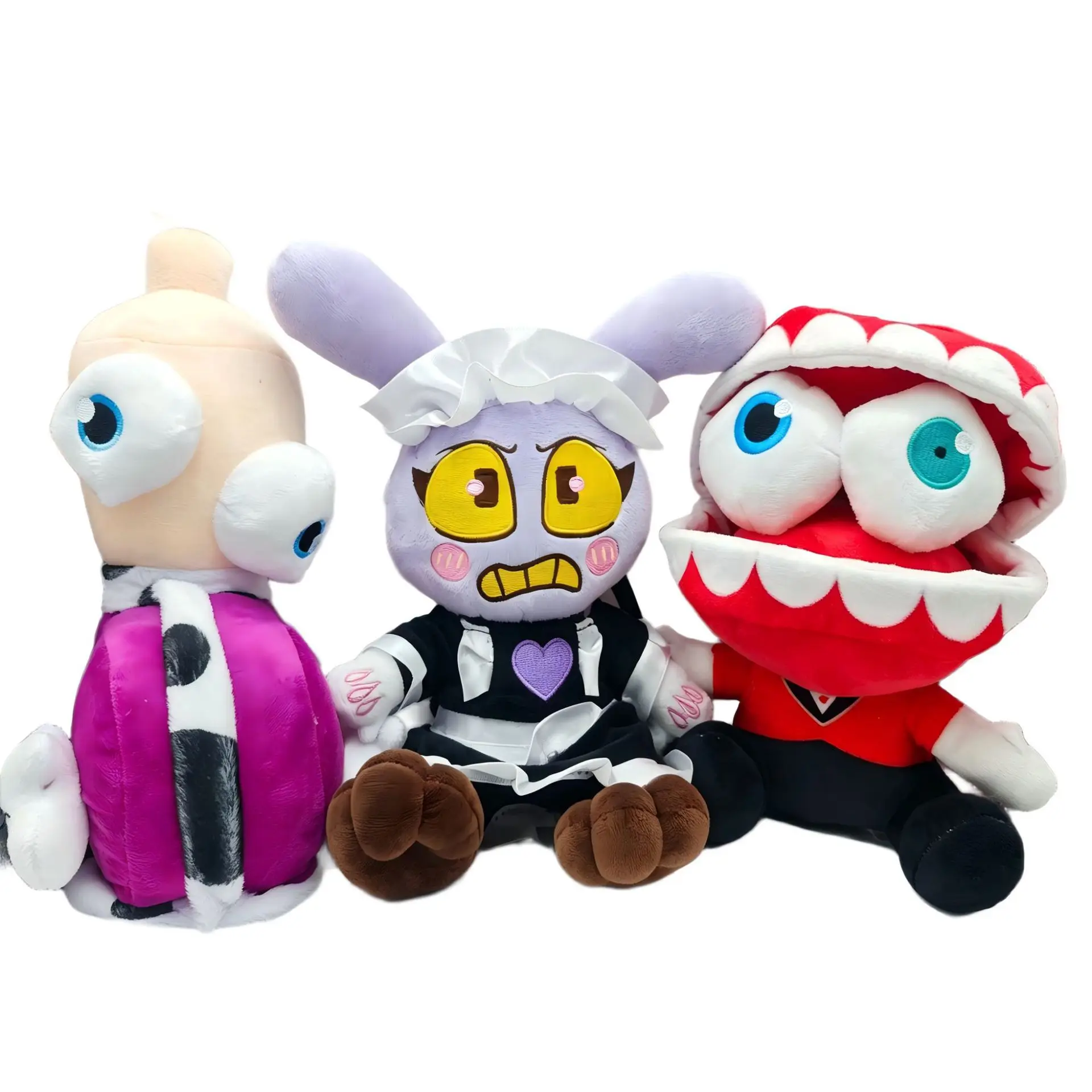 Brinquedo de Pelúcia Caine do Incrível Circo Digital, Boneco de Algodão Macio de Alta Qualidade, 21 cm, Decoração para Casa, Presente para Adultos