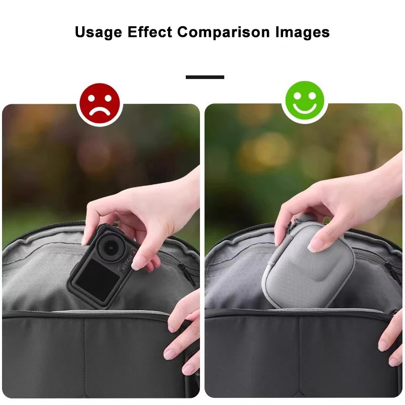 

Camera Storage Bag For DJI Osmo Action 6 Waterproof Carrying Case Handbag Protective Box for Osmo Action 6 Accessories