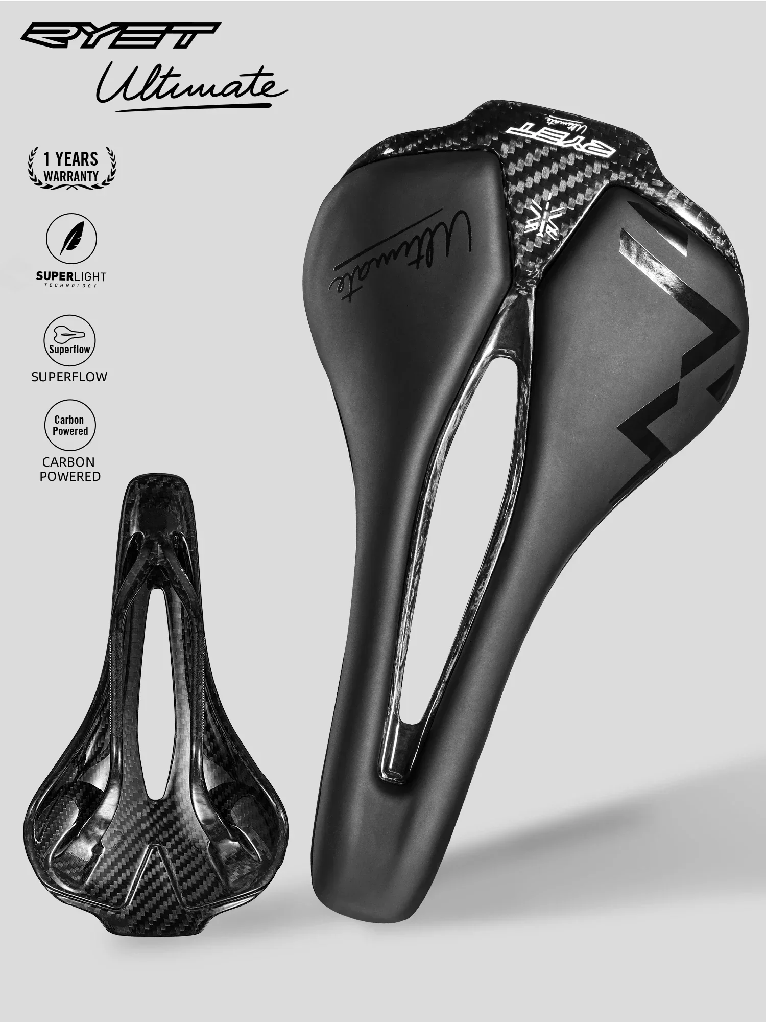 AliExpress RYET Bicycle Saddle Ultralight Racing Bike Full Carbon Bike Seating Saddles  Road Sports Cushion Cycling Accessories