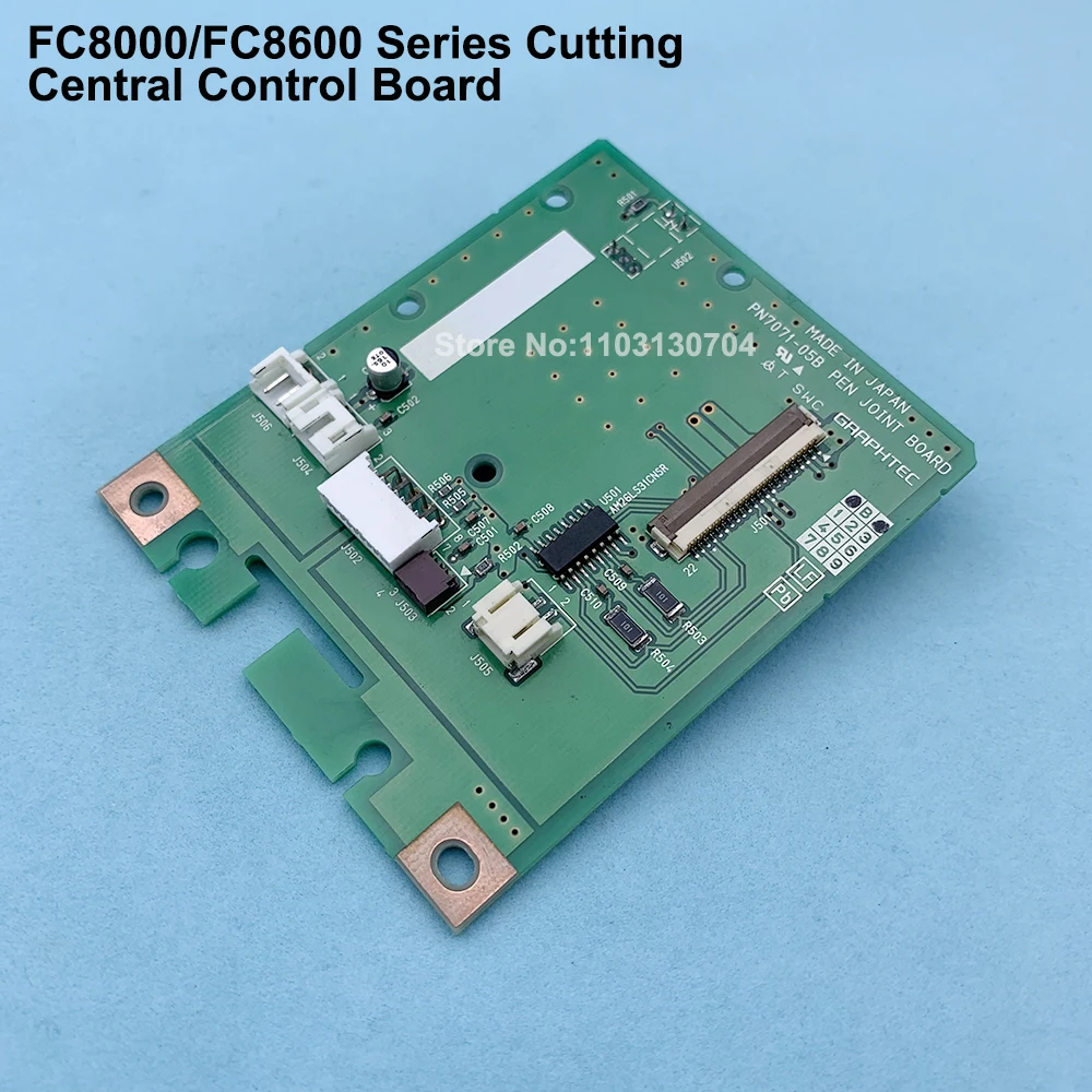 corte central controle board trolley cortador plotter placa de circuito pen joint board graphtec fc8600 fc8000160 1pc 01