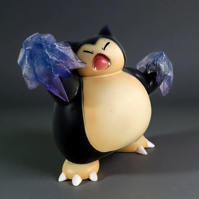 

10 см аниме фигурка покемона Снорлакс фигурки ПВХ статуя настольный орнамент коллекция модель игрушки подарки