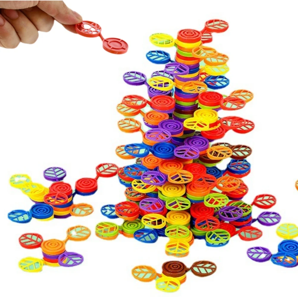 Balanced Stacking Tree Puzzle Toy Development Intelligence Brain Activating Children's Interactive Thinking Training Building
