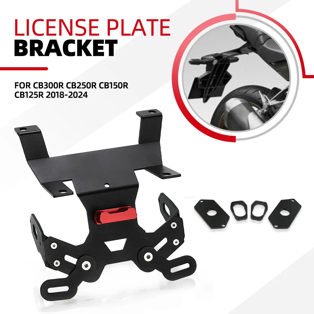 

For HONDA CB300R CB250R CB150R CB125R 2018-2020 2021 2022 2023 2024 License Plate Holder Bracket Tail Tidy Fender Eliminator