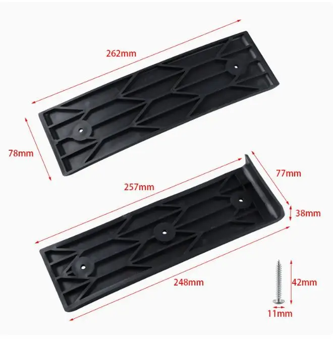 

10pcs Boat Slides Double Bunk Slide Pads Waterproof Durable 3Inch X 10Inch Stability Protection Marine Accessories Fishing Tools