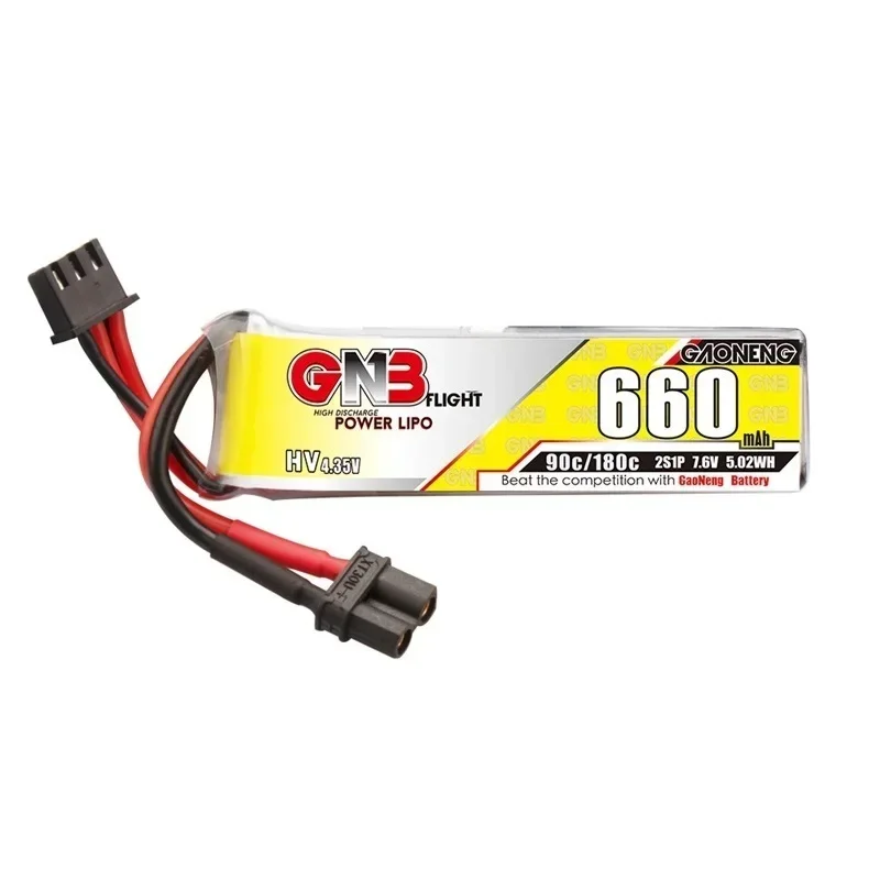 1-5PCS Gaoneng GNB 650mAh 60C/120C 2S HV Lipo batterie Mit XT30 Stecker für Emax Tinyhawk Kingkong LDARC TINY Whoop BetaFPV Drone