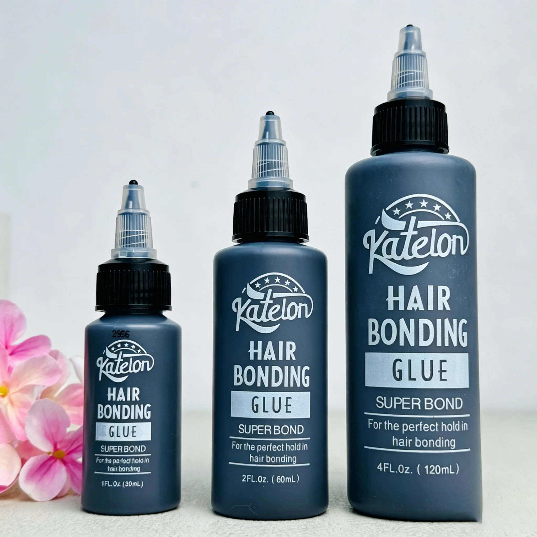 

1pcs/2pcs 1Oz/ 2Oz/4Oz Lanell Black Hair Weaving Bond Anti-fungus Hair Bonding Glue SUPER BOND for the perfect hold in bonding