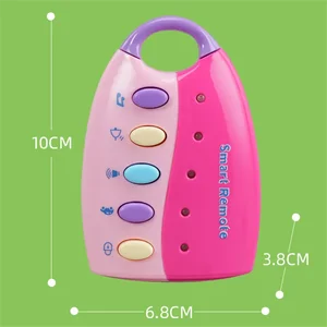 Baby Early Education Simulationsauto Key mit Lichtern und Musik, Autosimulation, Soundeffekt, unterhaltsames Bildungsspielzeug 8 Haupt -Chaves -Spielzeugverkäufe - №1
