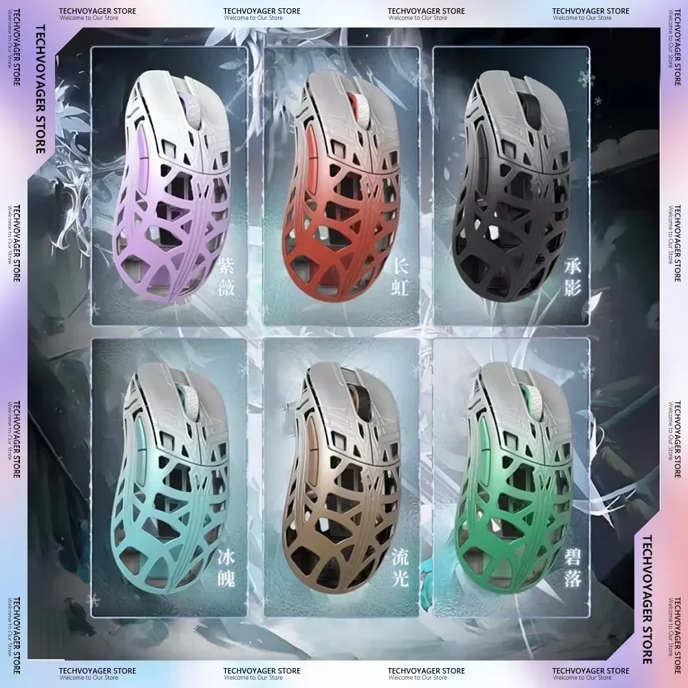 

Новая игровая мышь Wlmouse Sword X PAW3950HS RGB легкая беспроводная двухрежимная мышь для ПК киберспортивная игра на заказ настольные аксессуары