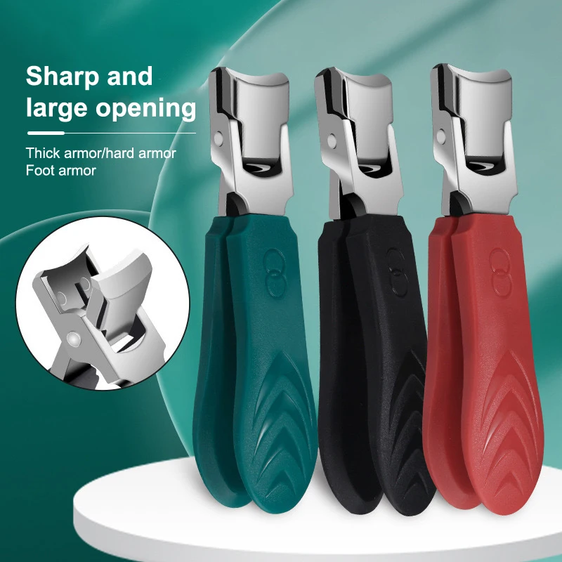 Large Opening Anti-Splash Nail Thick Clippers Hard Nail Special Nail Clipper Single Nail Clippers Household Toes Nail Clippers