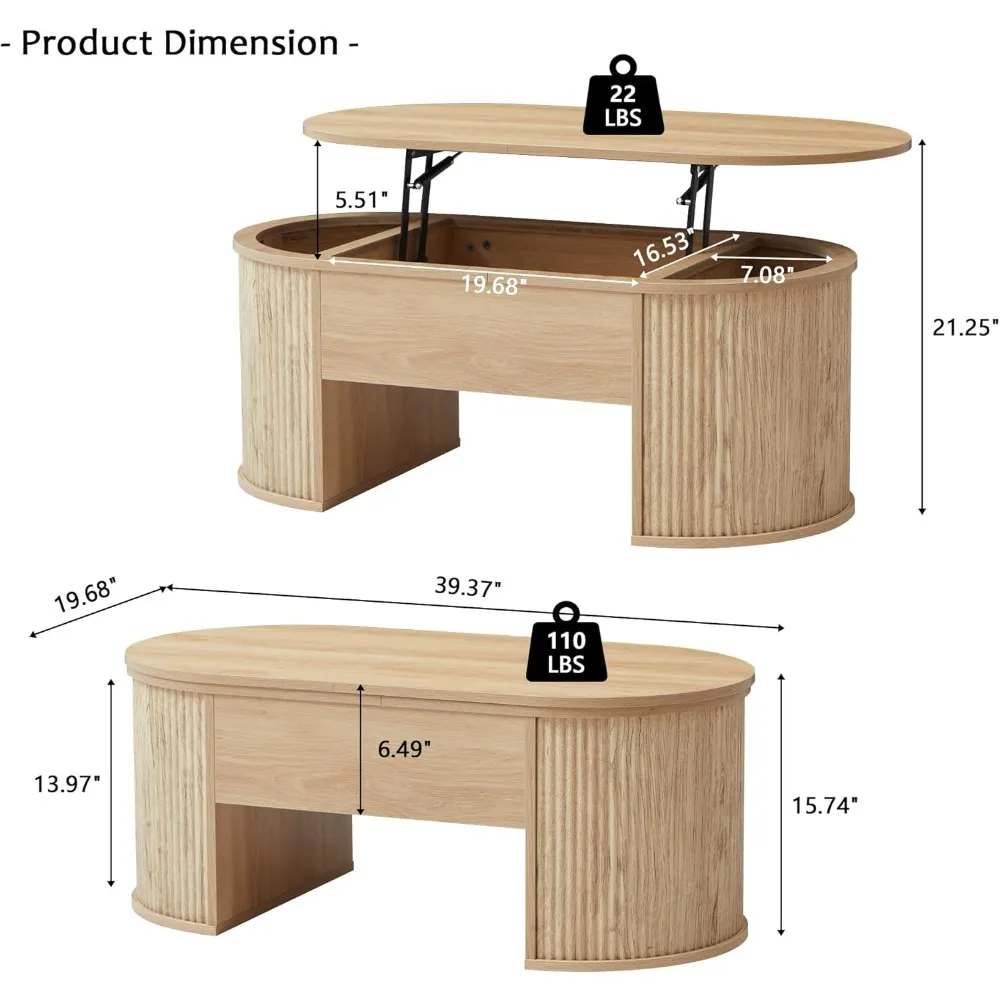 Thumbnail 2 - #24 Latest Lift Top Coffee Tables Offers