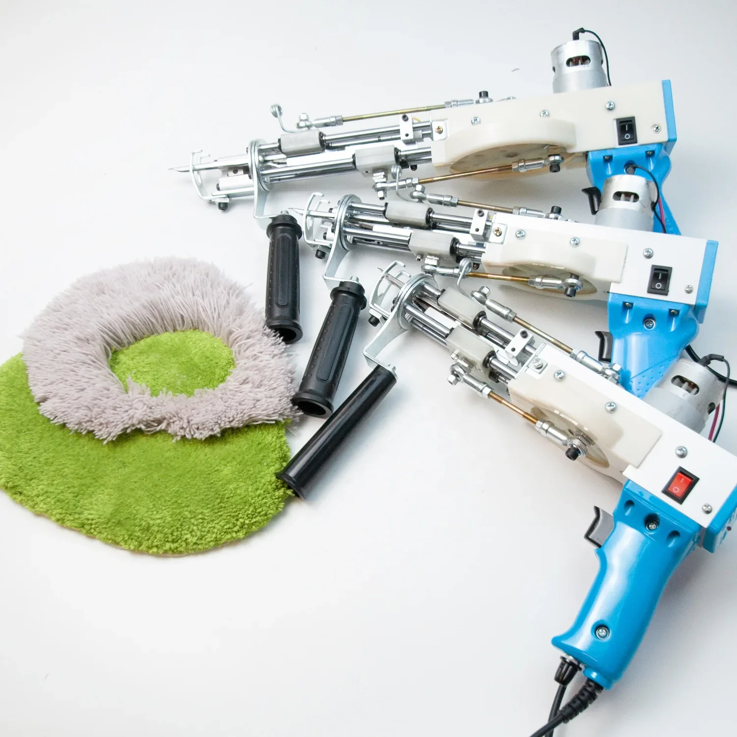 

【Best-selling】In Stock Glue 40mm Tufting Carpet Weaving 2 in 1 Cut and Loop Pile Electric Tufting Machine with Monks Cloth