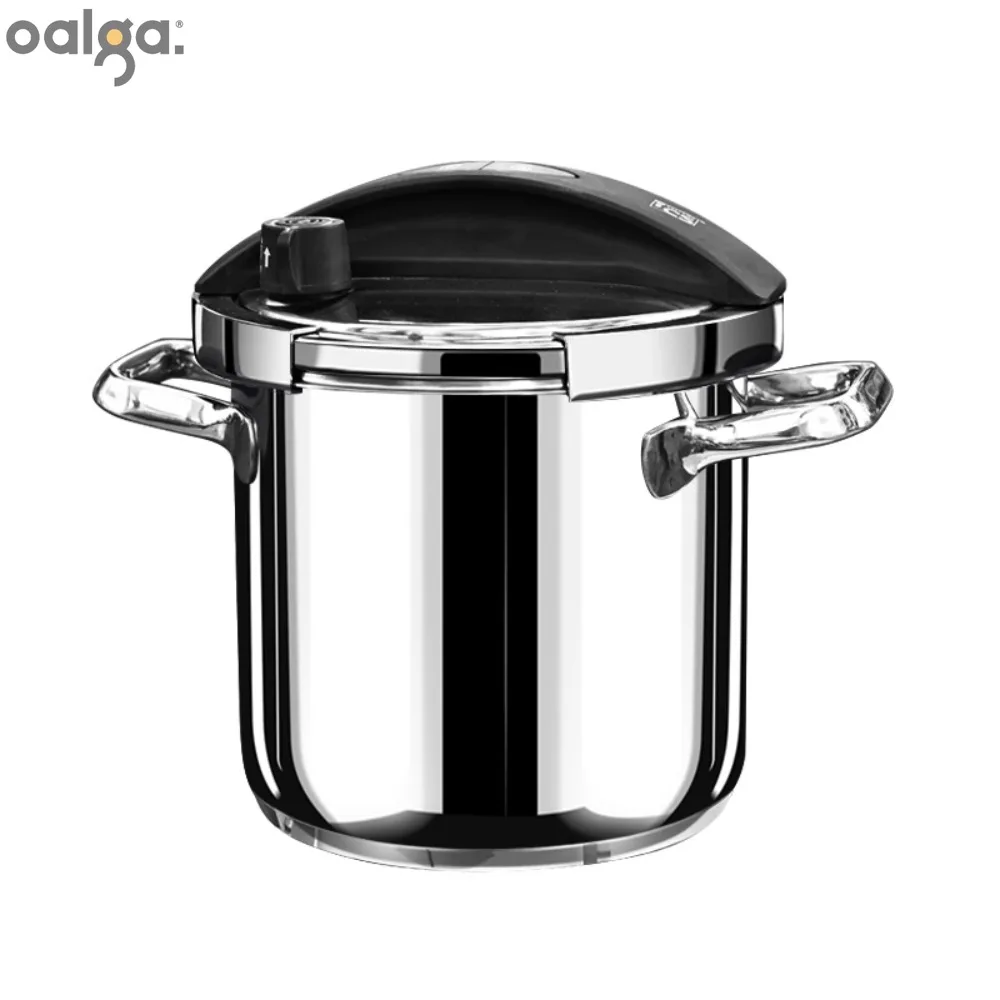 

304 Stainless Steel Pressure Cooker for Gas Stove with3D Heating and Autoclave Function for Induction Cooker and Gas Stove Pot