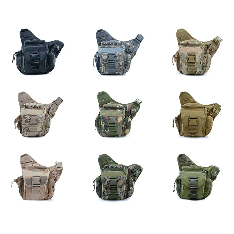 New Tactic Backpack Waterproof Pocket Small Backpack Multifunctional MIni Bags Sport Outdoor Phone Water Cup