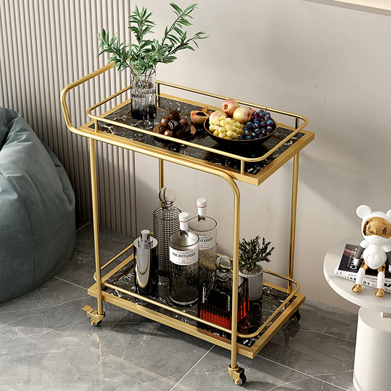 

Headboards Cart Trolley Bar Cart Kitchen Serving Organizer Rolling Trolley Food Truck Wine Rack Cabeceros Hotel Furniture