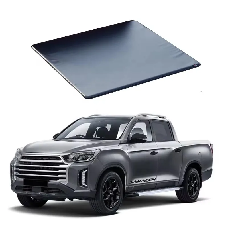 

China Professional Customized Ssangyong Musso Double Cab Soft Roll-Up Tonneau Cover