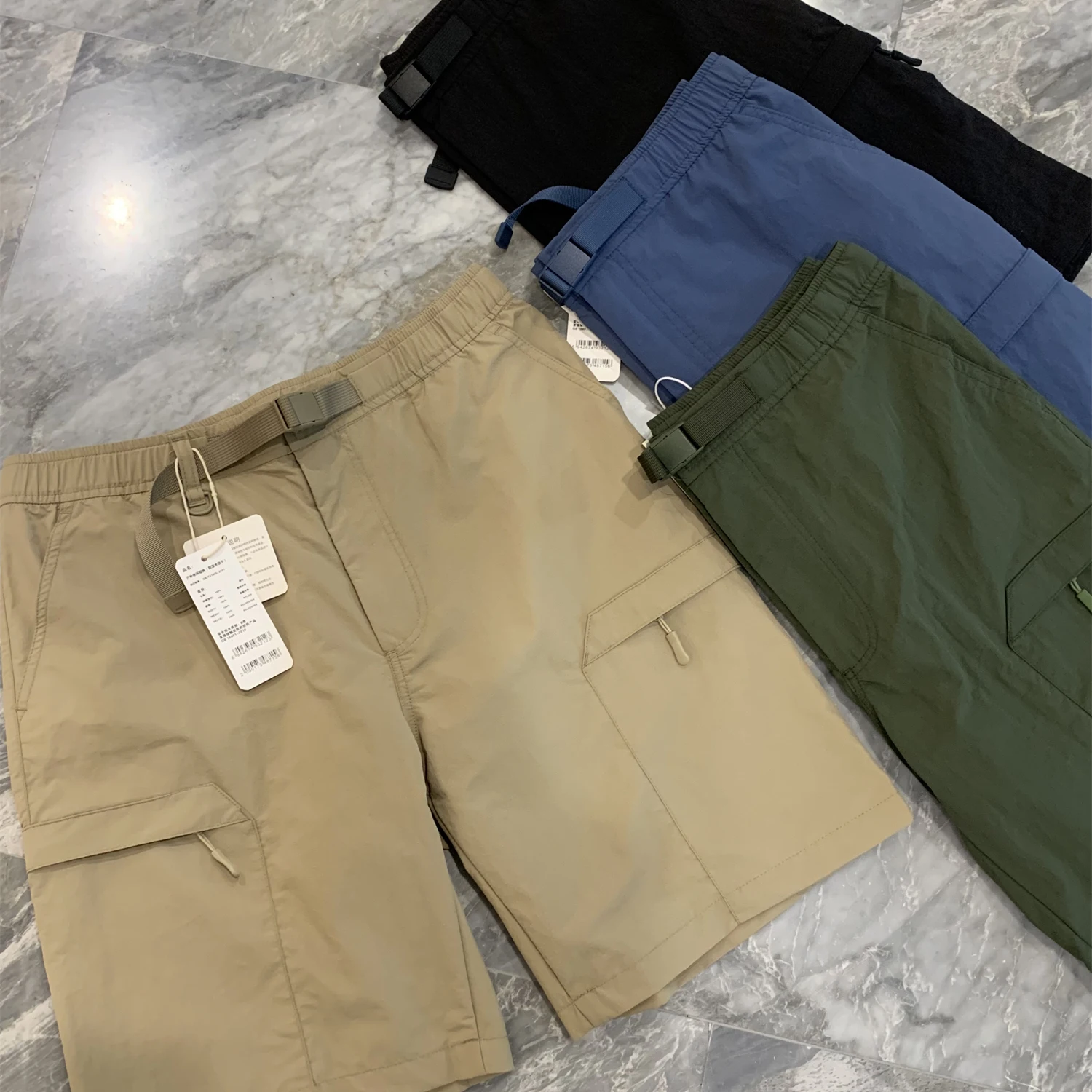 

Летние спортивные повседневные шорты Tanggicord Evereen для мужчин и женщин с эластичным поясом, рабочая одежда, модные шорты