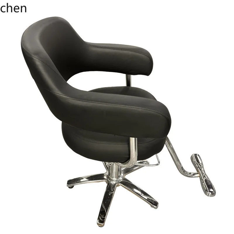 HTT Cross-Border Barber Chair Hair Salon Chair Adjustable Height Barber Shop Special Perm and Dye Salon Chair