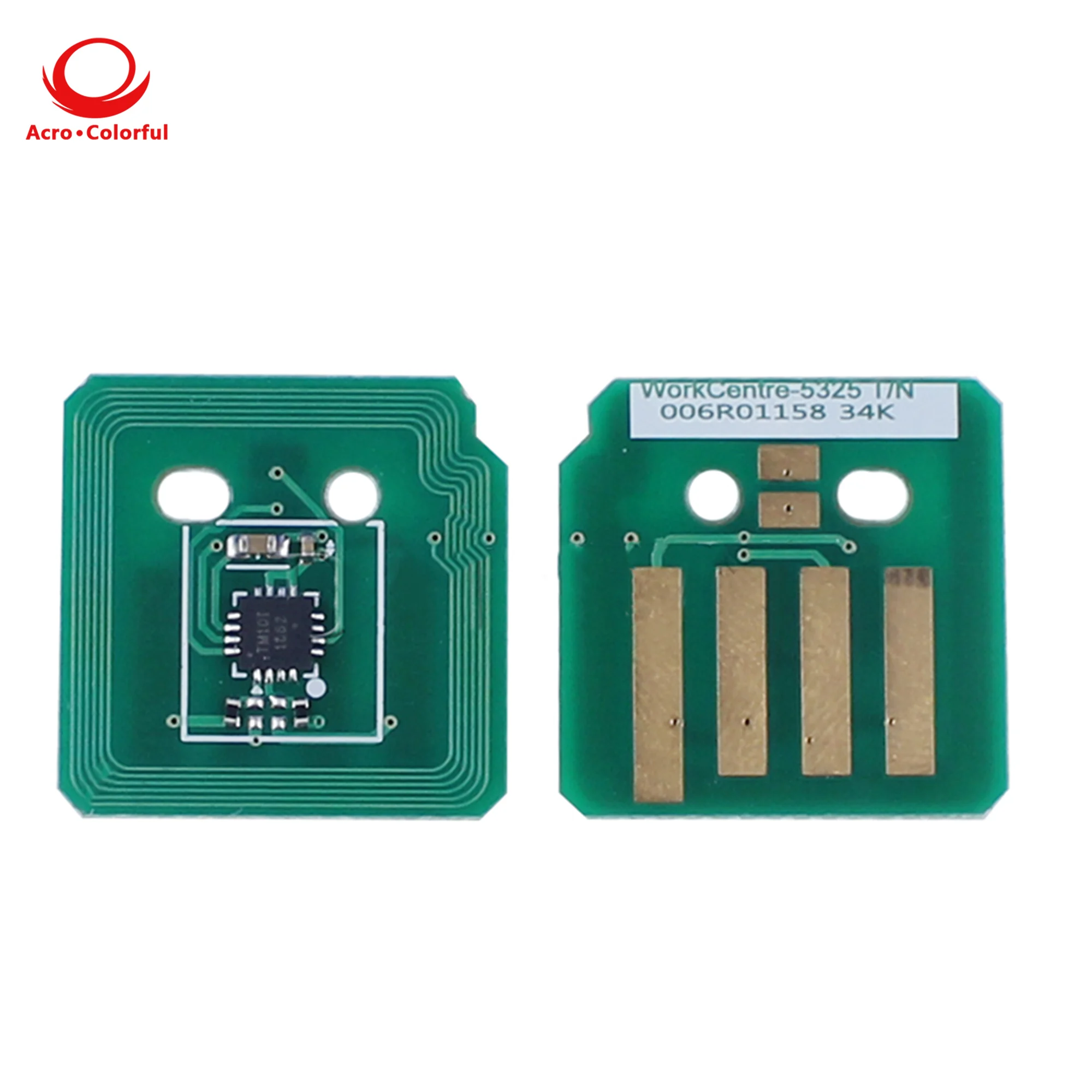 4pcs Compatible 006R01160 006R01159 006R01158 Chip For Xerox WorkCentre 5325 5330 5335 Toner Cartridge 013R00591 Drum Chip