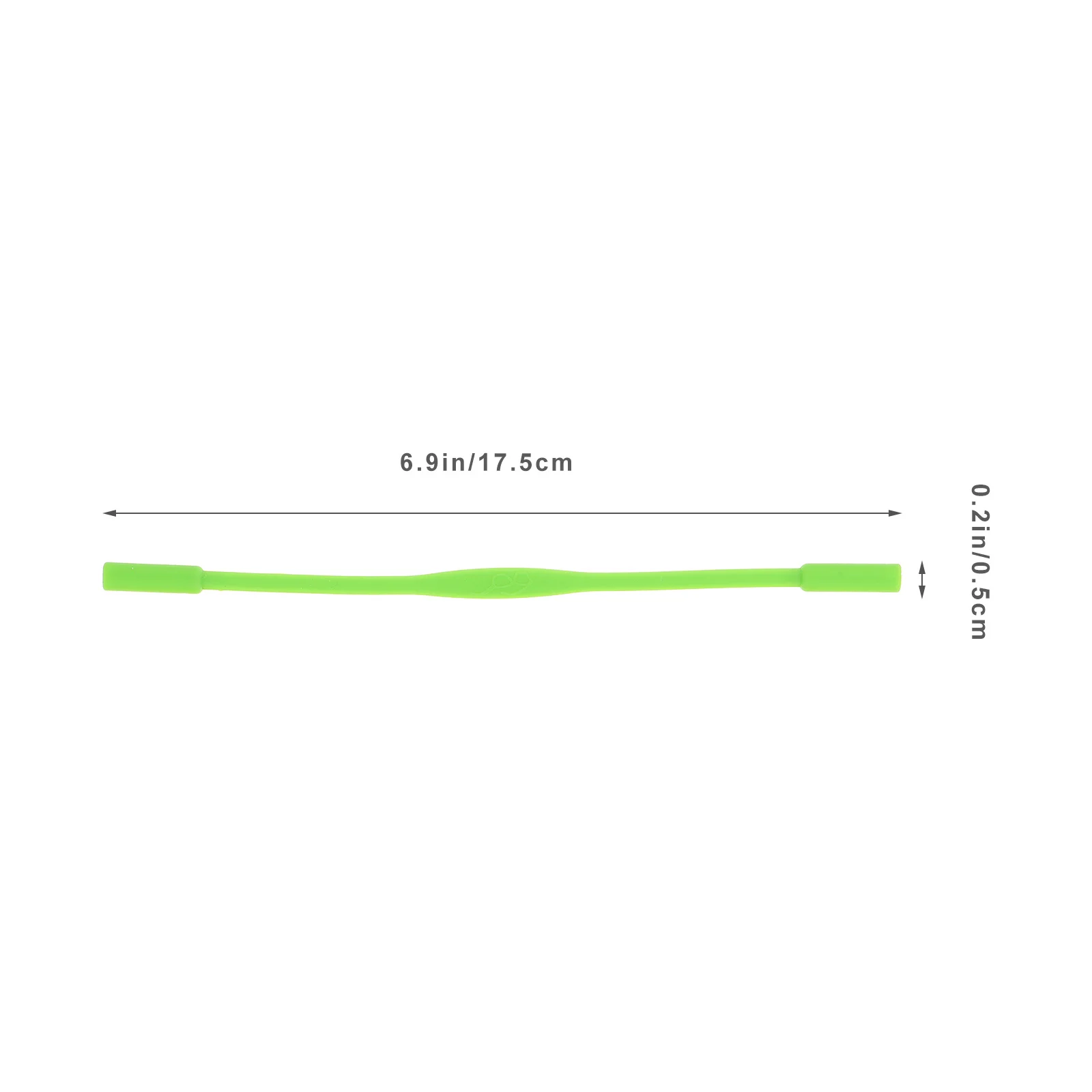 12pcs Silicone Glasses Strap For Kids Nonslip Anti-Skid Eyewear Retainer Neck Holder Sports Outdoor Use Labor Protection