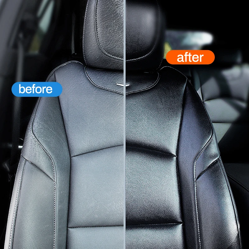 Magic Gem Auto Leather Seat Maintenance Oil Interior Polishing Repair Paste Restore Shine For Universal Vehicles