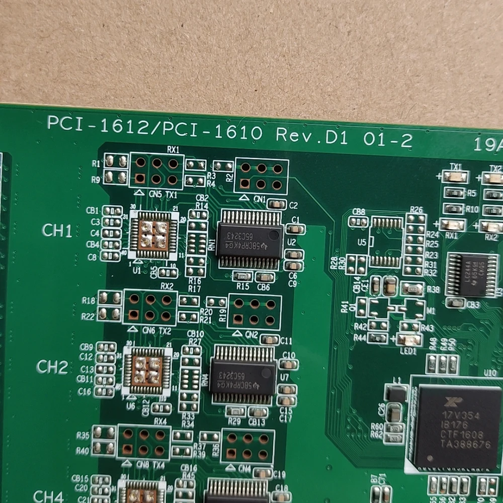 For Advantech Isolated Communication Card Capture Card PCI-1610B