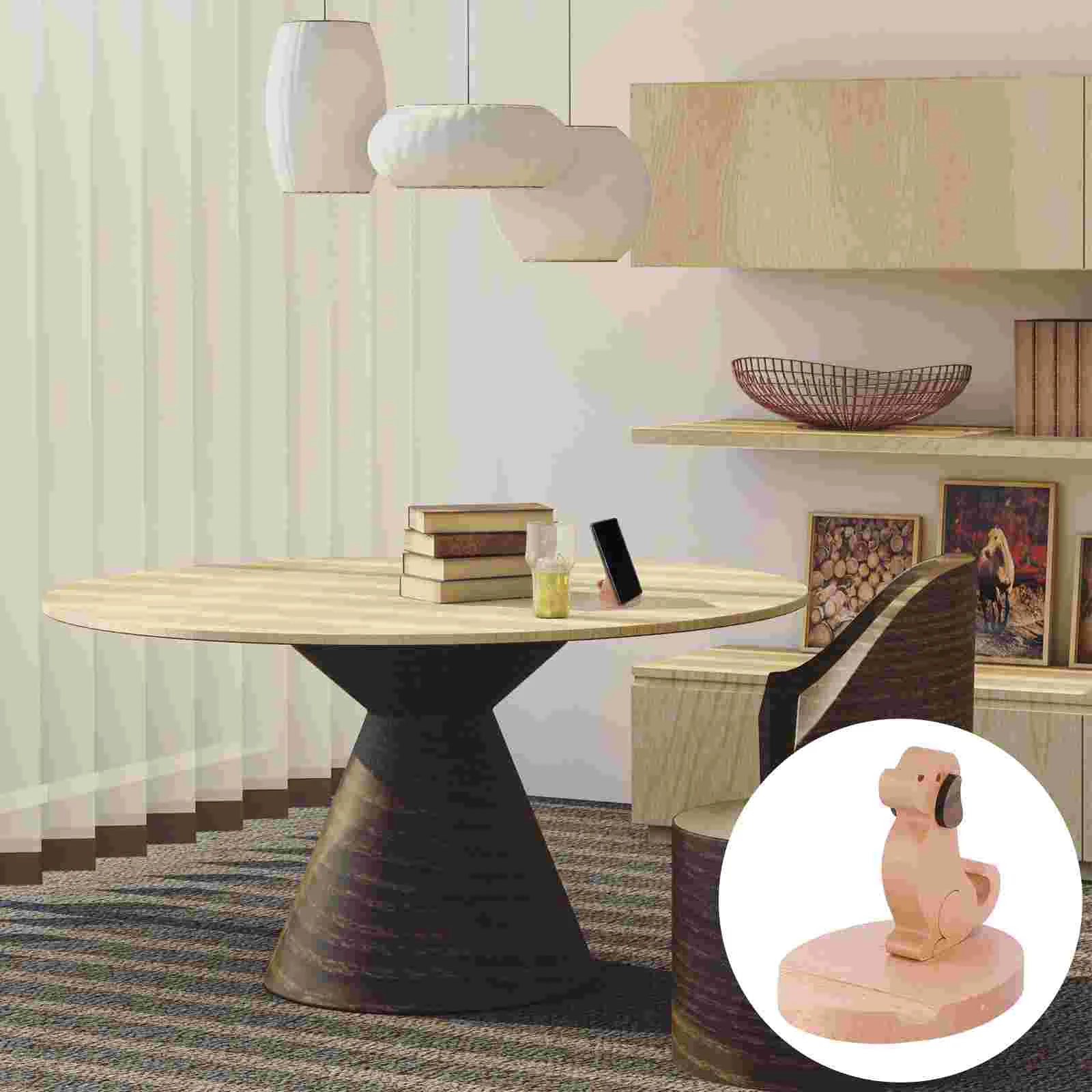 

Mobile Phone Holder Rack Stand Support Wooden Bracket Smart Outlet