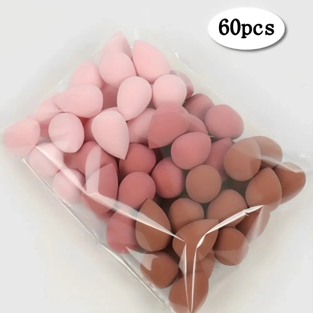 12/60PCS Multicolor Makeup Sponge Cosmetic Blender Beauty Egg Soft Foundation Sponges Puff Women Make Up Accessories Maquillaje