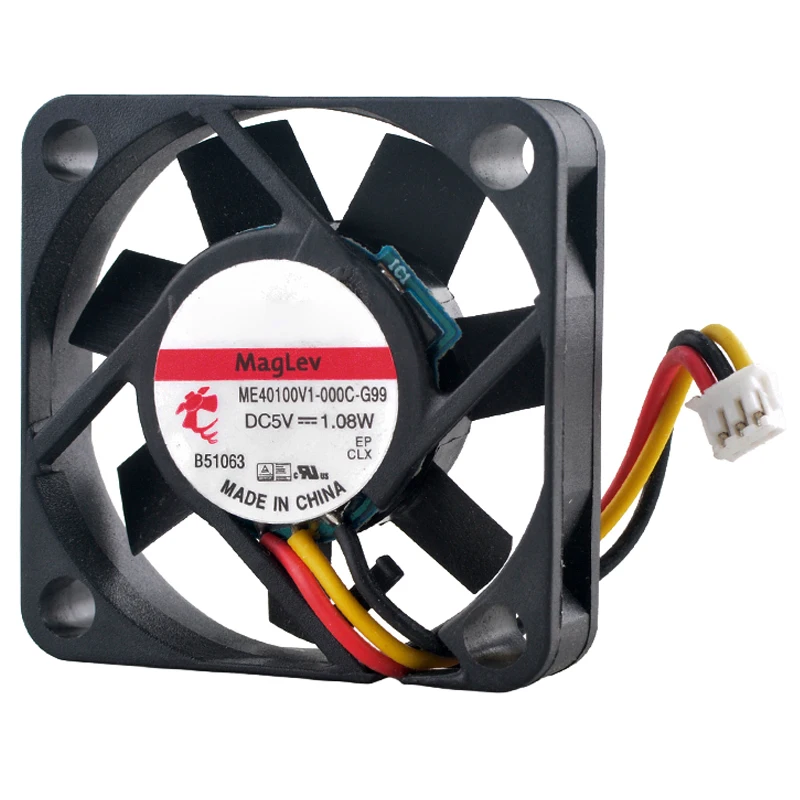 

Axial Flow Cooling Fan for routers, ME40100V1-000C-G99, 4cm, 40mm, 40x40x10mm, DC5V, 1.08W, 7000rpm