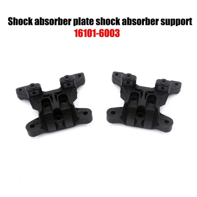 Sorandy Bras Inférieur Avant de Voiture RC, Pièce de Rechange pour SCY 16101 16102 16103 16201, 2 Bras Oscillants Inférieurs Avant en Plastique avec durabilité Améliorée