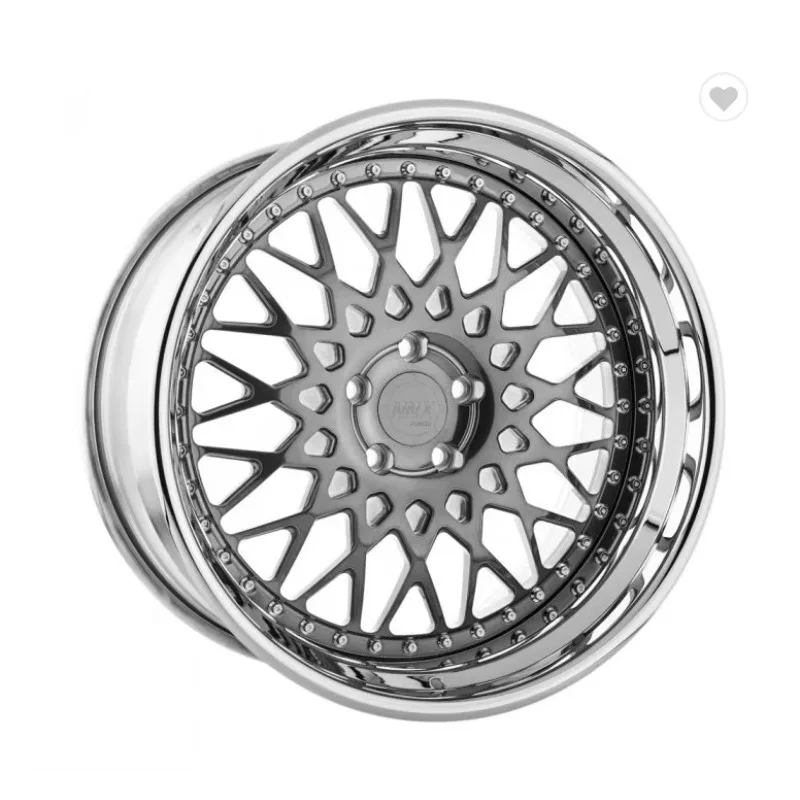

Customize 17-20 Inch 9.5-12.5 5x130 Brand New Three Piece Deep Dish Alloy Car Wheels Made In China