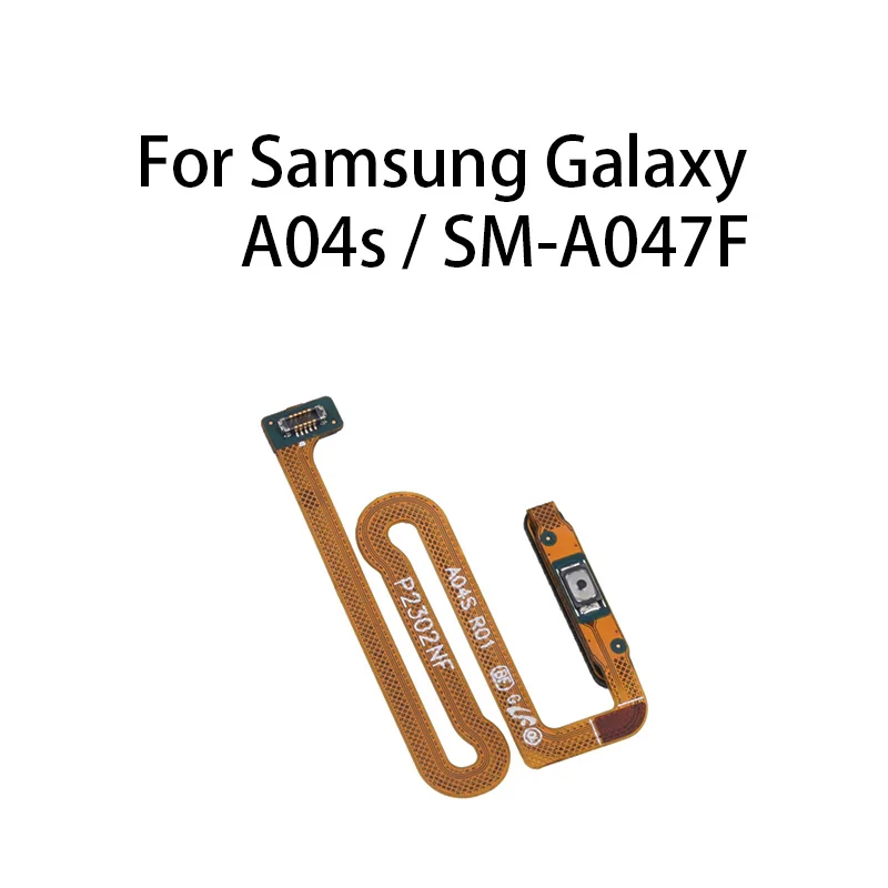 Gefenis Orig Home Button Fingerprint Sensor Flex Cable For Samsung Galaxy A04s / SM-A047F