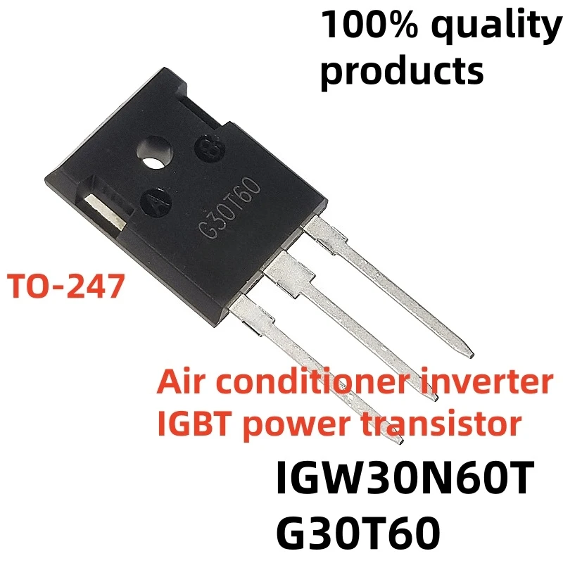 10PCS Brand New K75T60 G30T60 52N50C3 TO-247 K30N60 G30N60 K30T60 IGW30N60T IGBT power module