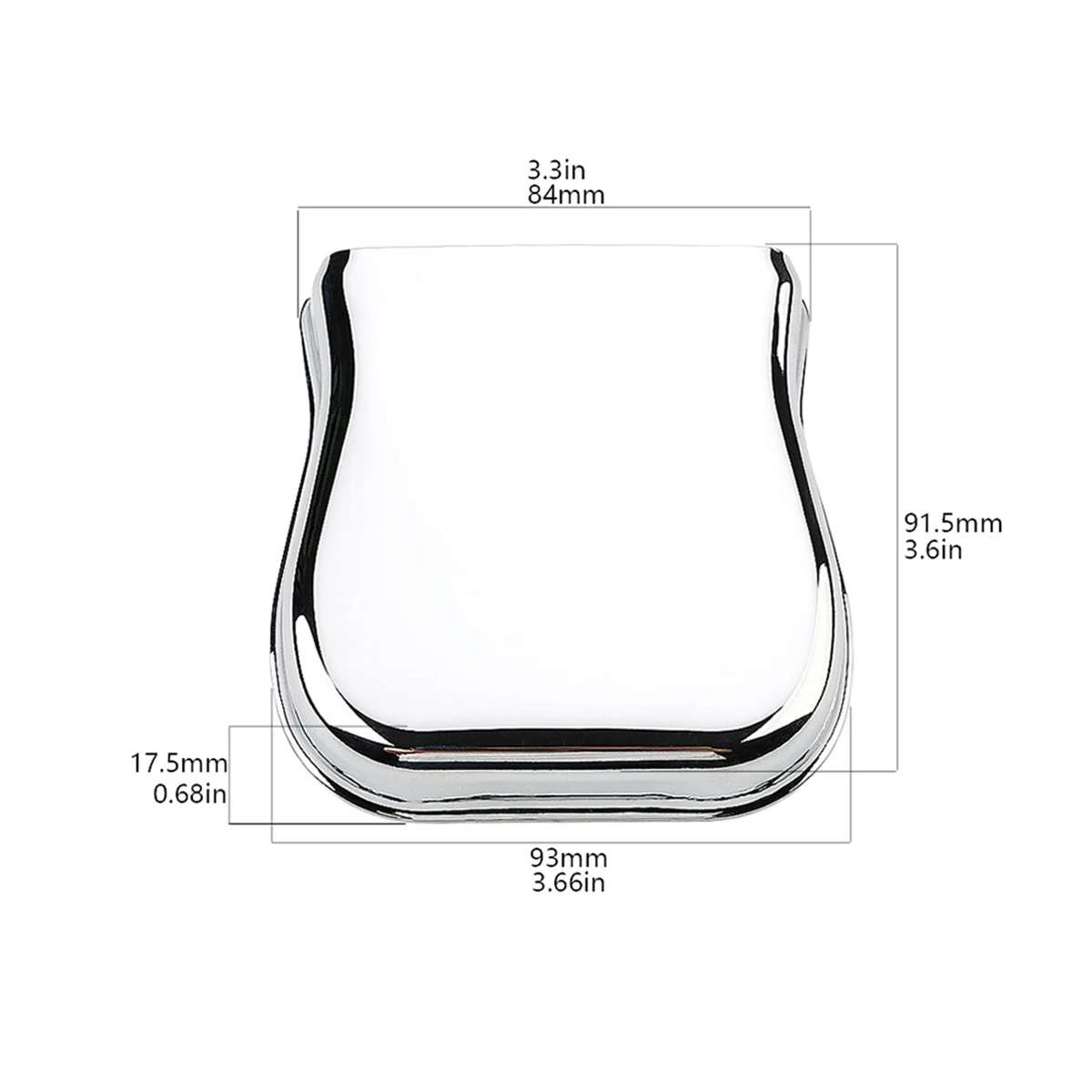 Рисунок 2 - A71P серебряный металлический гитарный мостик