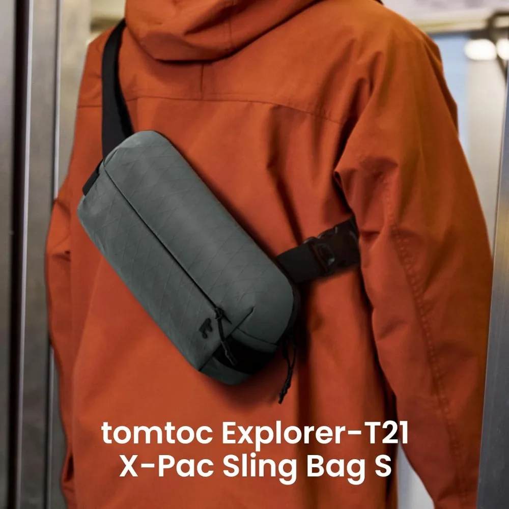 حقيبة كروس مدمجة EDC خفيفة الوزن للرجال والنساء للاستخدام اليومي