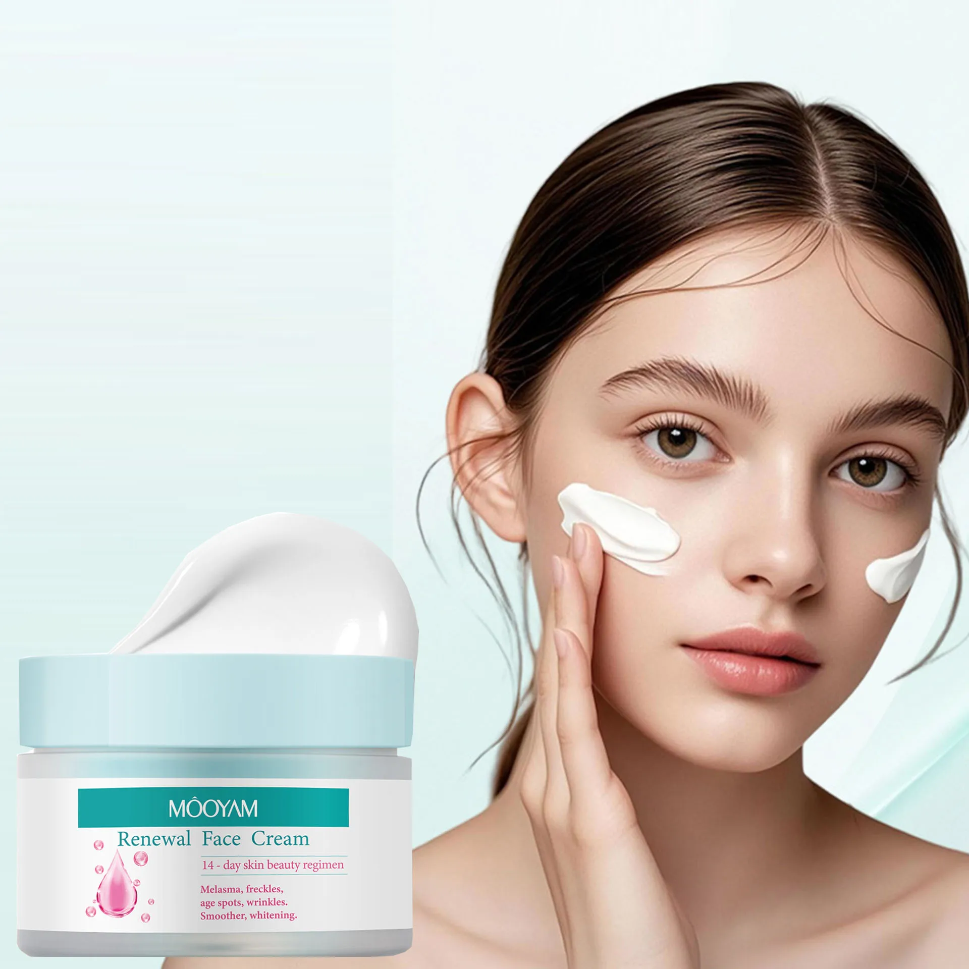 Renewal face cream moisturizing fading dark spots melanin brightening complexion whitening moisturizing cream Skincare
