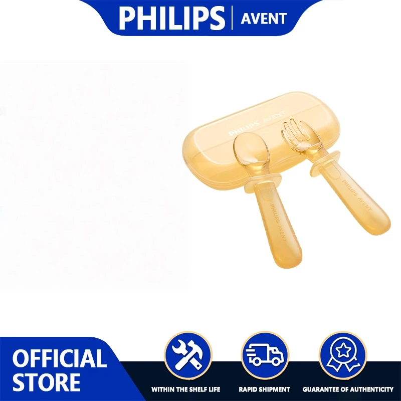 

PHILIPS AVENT Baby Silicone Feeding Spoon – Soft Safe for Complementary Food Water & Medicine – Gentle on Oral Cavity