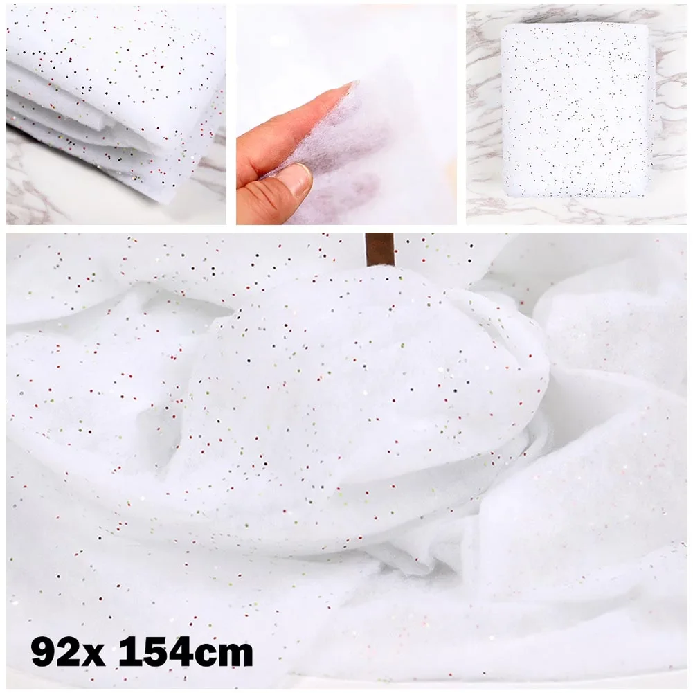 1pc Artificial Snow Blanket Snow Scene Arrange Props Cfake Indoor Christmas Snow Cover Christmas Supplies Christmas Decor