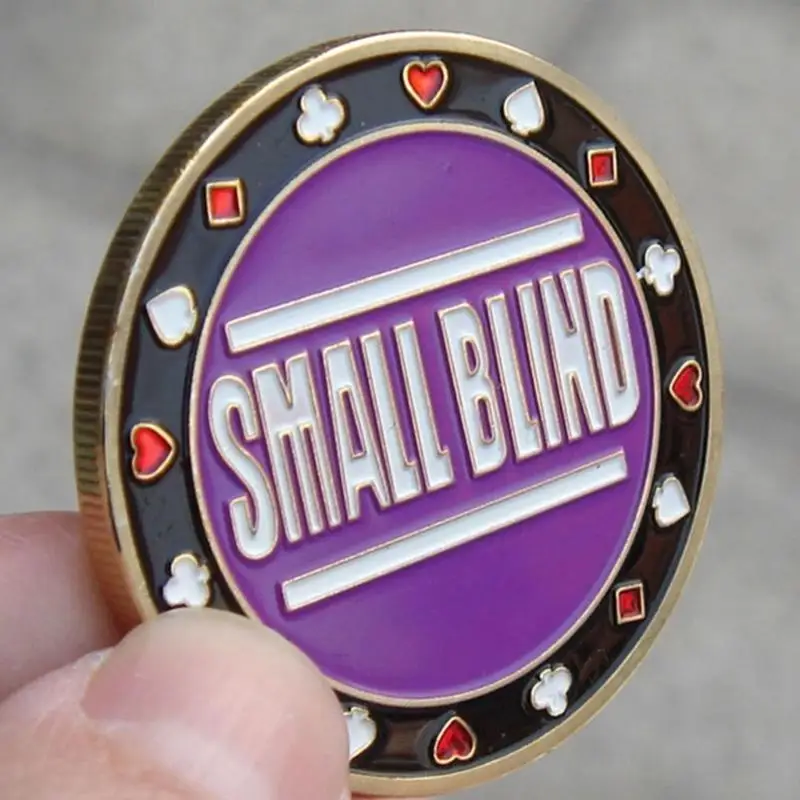 652F تجار البوكر المحترفين زر بطاقات البوكر الحرس حامي عملة معدنية #5