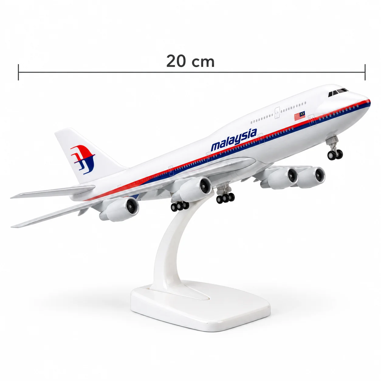 20cm Diecast Metal B747 Malays - Home Decor Malaysia ulasan dan harga