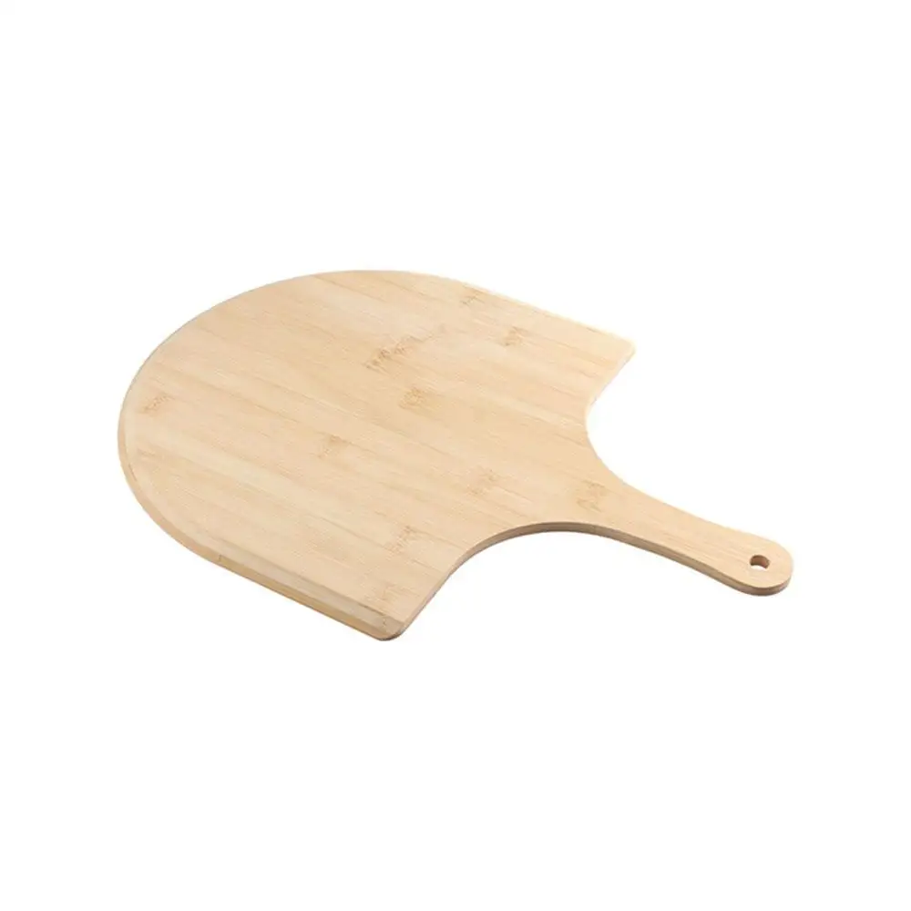 

Premium Smooth Long Handle Pizza Peel Durable Nonstick Wooden Pizza Paddle Bamboo Wood Easy Storage Cheese Serving Tray Pizza