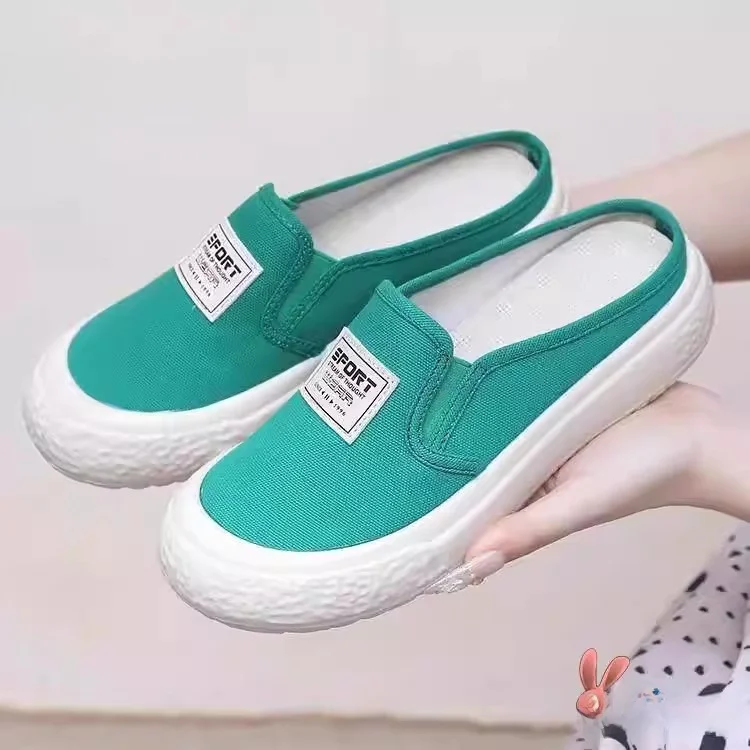 

Женские тканевые тапочки Beijing Ladies Thi Bot, нескользящие, повседневные, домашние, без застежек, удобные, с мягкой подошвой, легко надевать