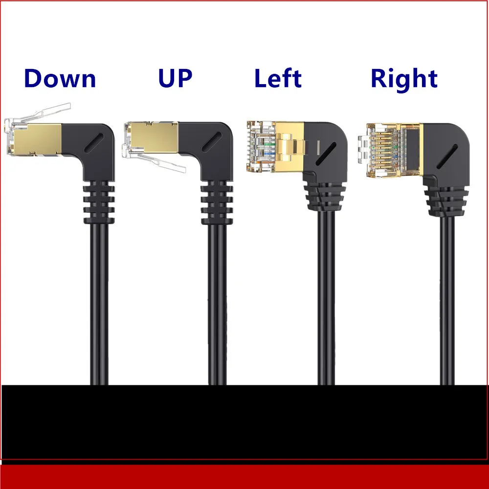 40Gbps Cat 8 Ethernet Extension Cable RJ45 Male To Female RJ 45 Ethernet Network Cord Adapter for PC Cat8 Extender Cable 0.3m 1m