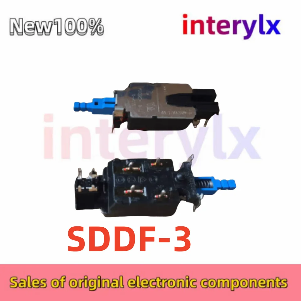 1-5Pcs/Lot Original ALPS SDDF-3 amplifier power supply self-locking switch 4 pins with lock TV-8 TV press button