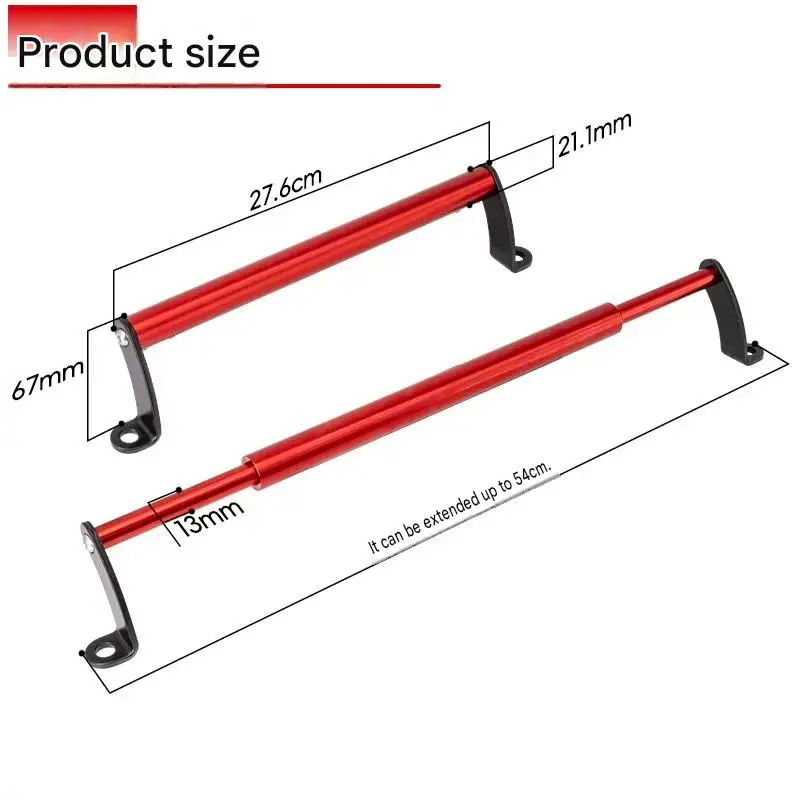 For Haojue AFR125 Shockproof Handlebar Cross Balance Bar Stable Without Vibration During High Speed Riding Mod Parts