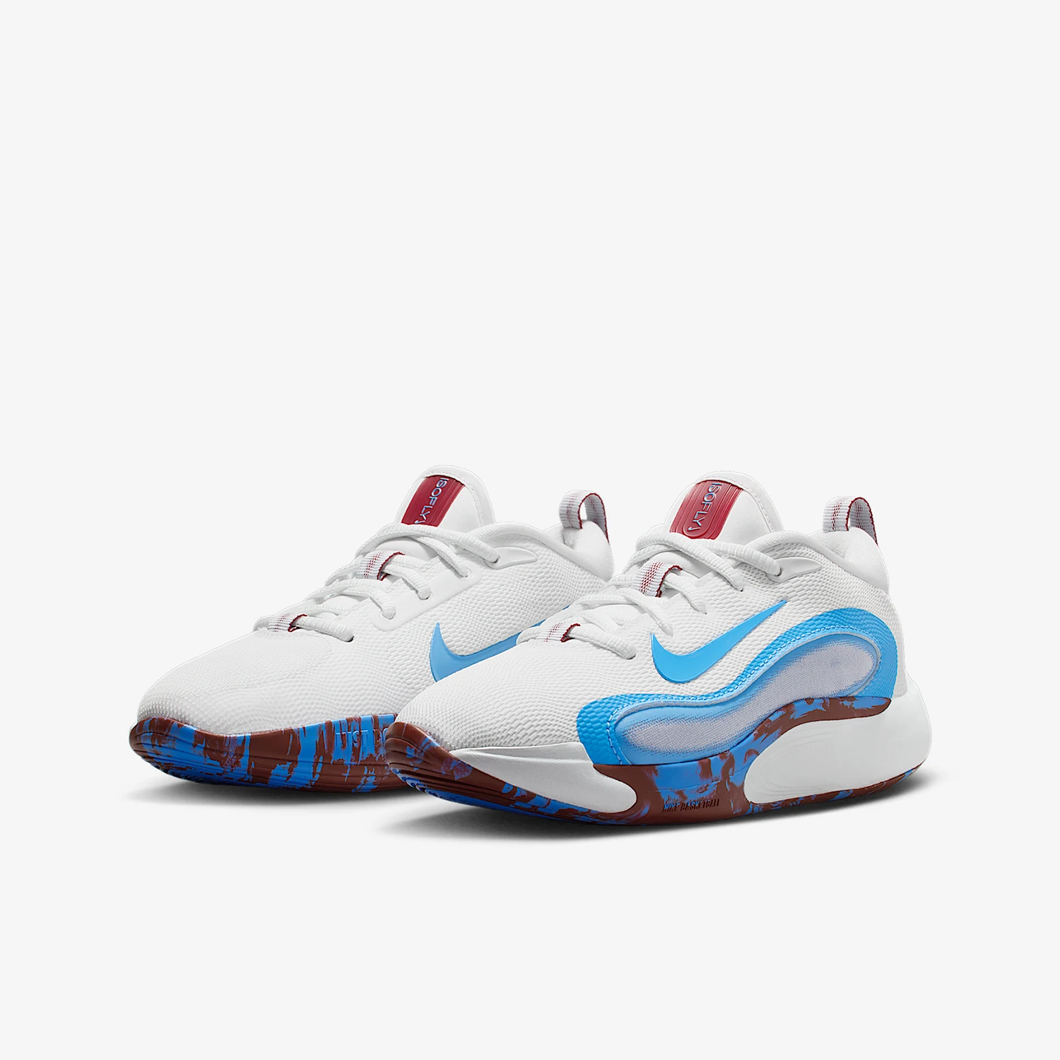 

Nike Authentic IsoFly Kids Breathable Fashion Basketball Shoes FN4384-101